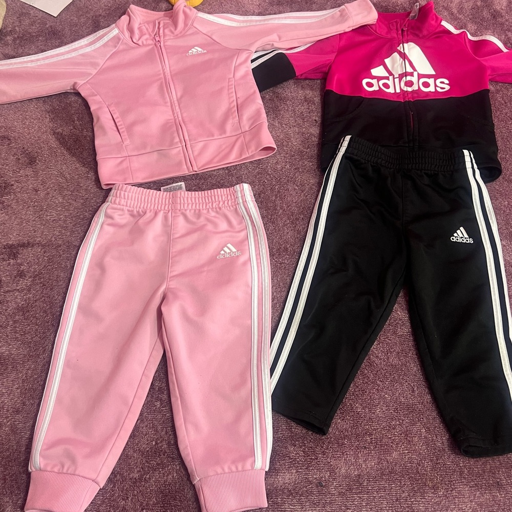 Addidas tracksuit  2  outfits for 1  price for 12 months